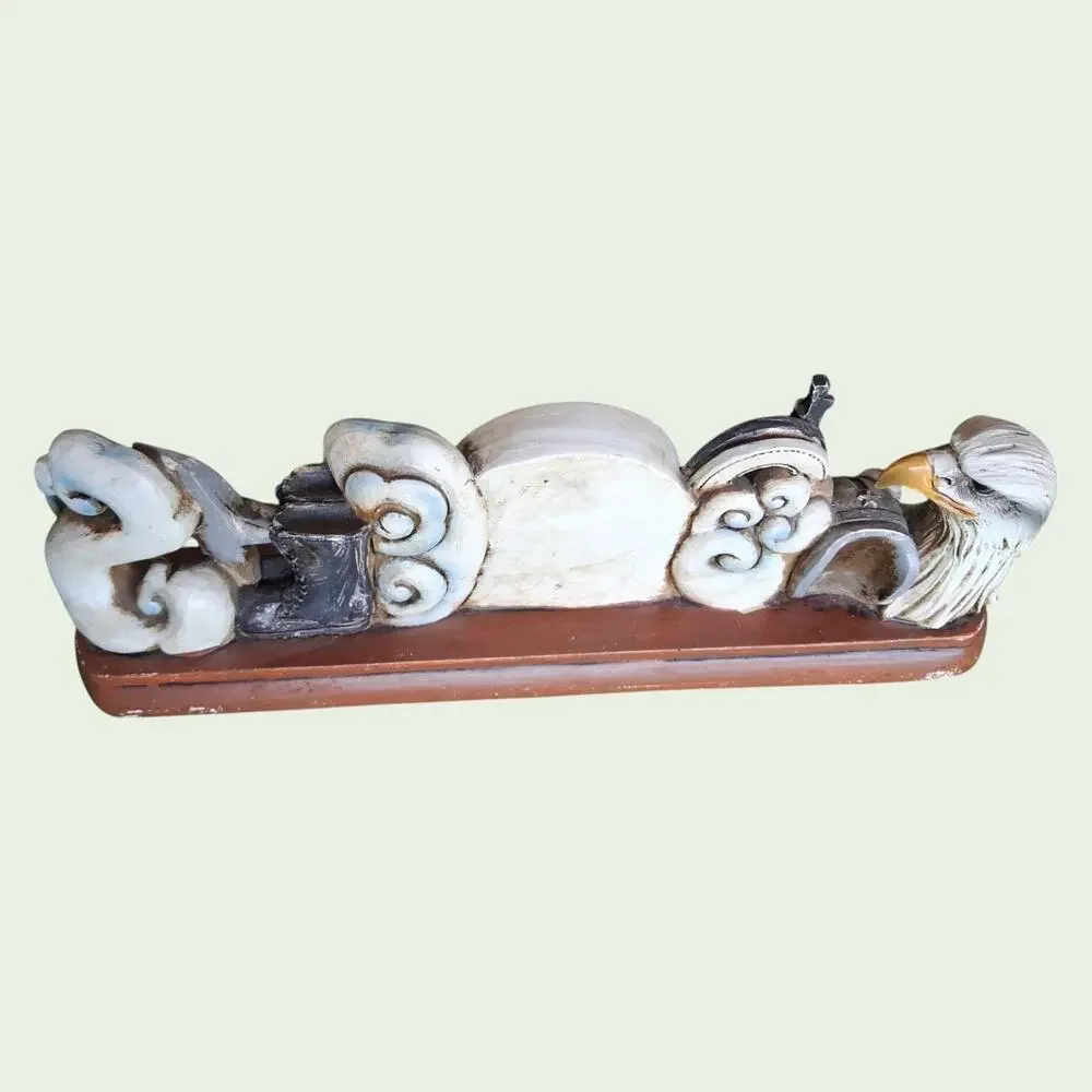 HEROES U.S. Air Force Tabletop Desk Decor Eagle Rifle Boots Plane